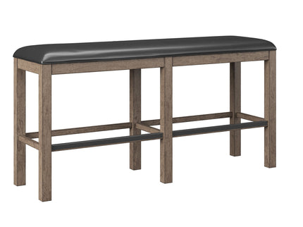 Bar Height Bench - Brown