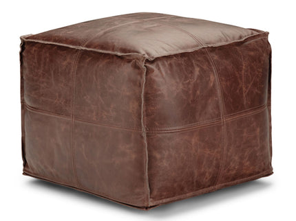 Sheffield - Handcrafted Square Pouf