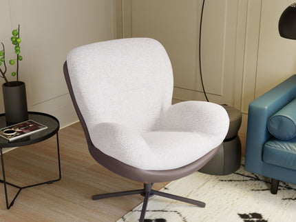 360° Swivel Office Chair, No Wheels