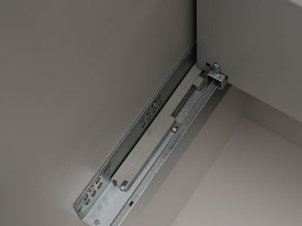 Double Sinks Bathroom Vanity Set With 2 Ceramic Basins