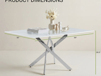 Modern Rectangular Table For Dining Room
