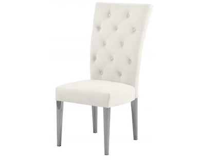 Modern Upholstered Tufted Dining Chair (Set of 2)