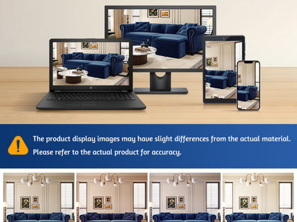 3 In 1 Convertible Sleeper Sofa Bed With Movable Ottoman