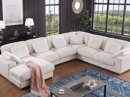 Nadine - Modular Corner Sectional Sofa With Left Facing Chaise