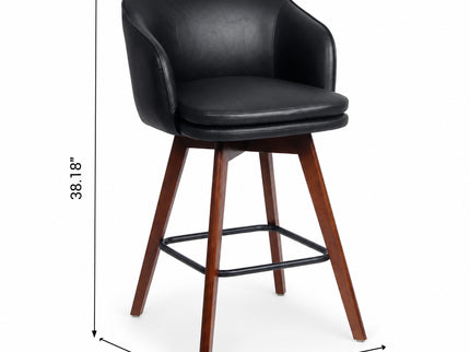 Adjustable Bar Stool - Antique Black
