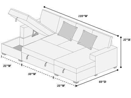 Convertible Sectional With Pull Out Bed