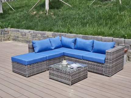 Patio Sofa With Cushions