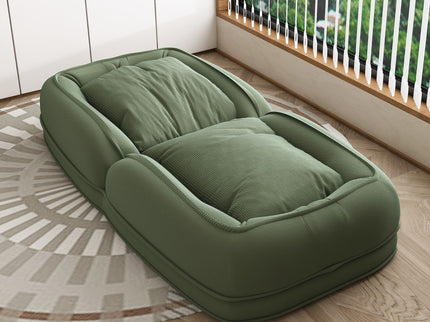 Upholstered Foldable Lazy Sofa Bed For Adults And Pets