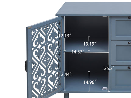 2 Door 3 Drawer Cabinet