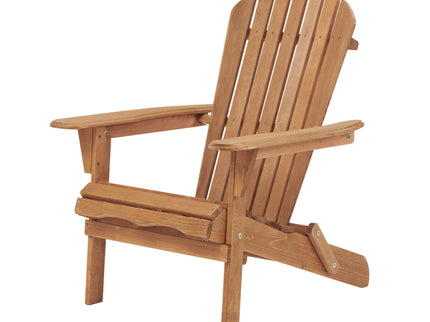 Oversize Outdoor Folding Adirondack Chair, Patio Chair For Garden