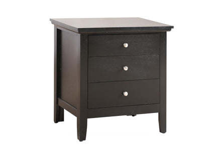3 Drawer Nightstand & Dove Tailed Drawers