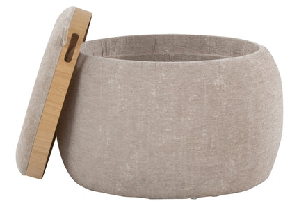 Tray - Pouf Contemporary Ottoman