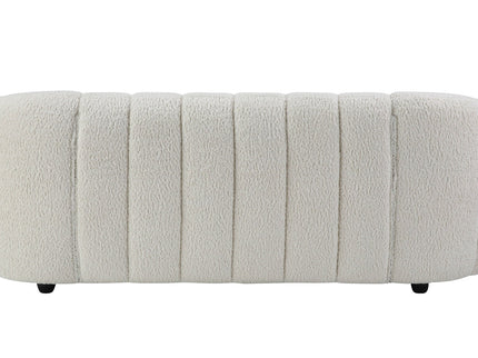 Osmash - Teddy Sherpa Sofa - White
