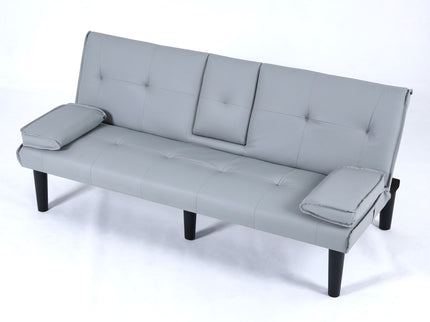Sofa Bed With Foldable Design And Cup Holder