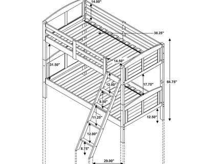 Wiley - Bunk Bed With Ladder