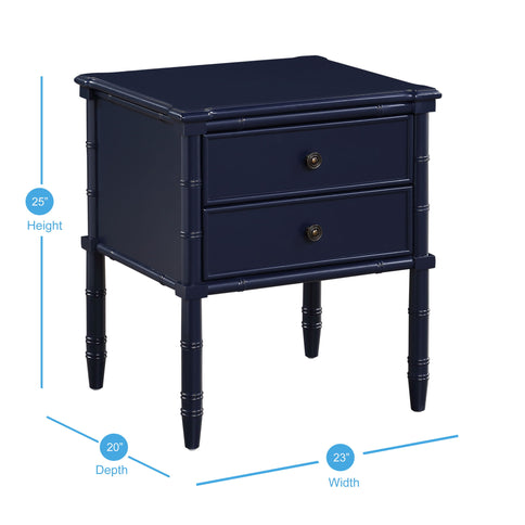 Emmett - 2 Drawer Nightstand