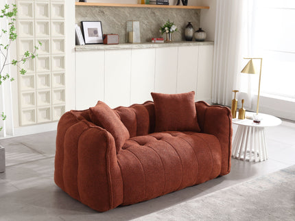 Cozy Beanbag Chair With High Resilience Foam Core For 2