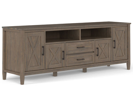 Ela - TV Media Stand - Smoky Brown