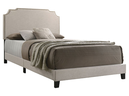 Copper - Eastern King Panel Bed - Beige