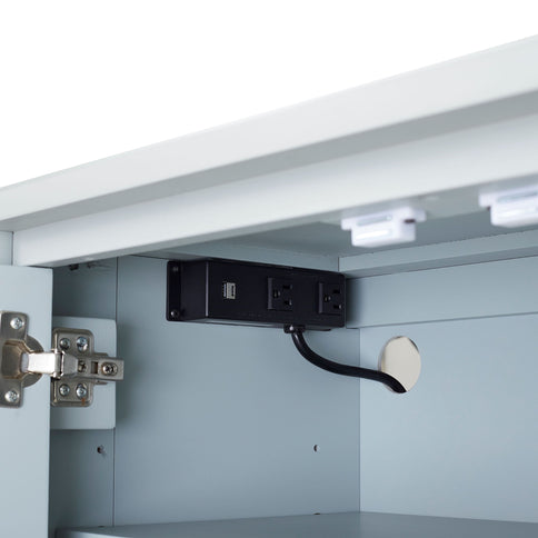 Breakfront Sideboard - Light Blue