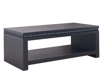 Modern Coffee Table With Beaded Trim