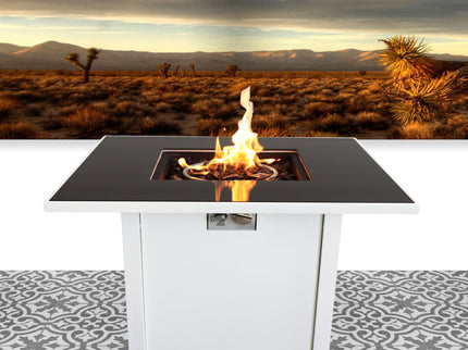 Powdercoated Fire Pit With Top
