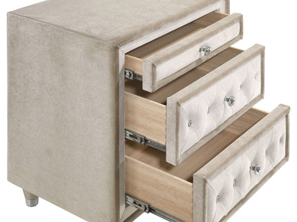 Williams - 3 Drawer Nightstand - Camel