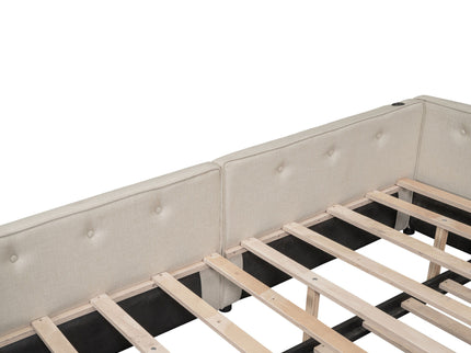 Platform Bed With USB Ports