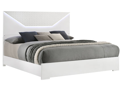Pierce - Panel Bed LED Headboard