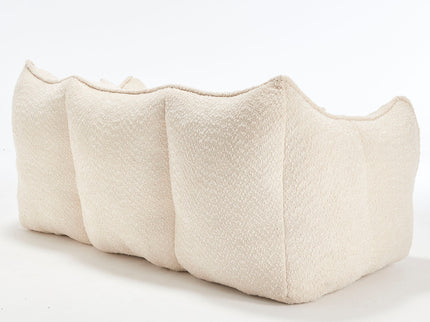 Comfortable Dual Beanbag Chair With High Resilience Foam Core For 2 People