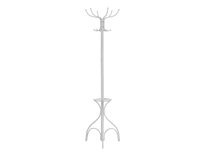 Coat Rack, Hall Tree, Free Standing, 12 Hooks, Entryway, 70"H, Umbrella Holder, Contemporary & Modern