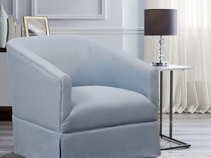 Earl - Skirted Swivel Chair