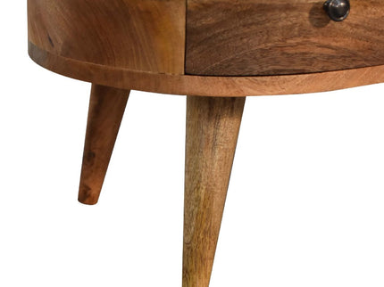 Wave Coffee Table With 1 Drawer