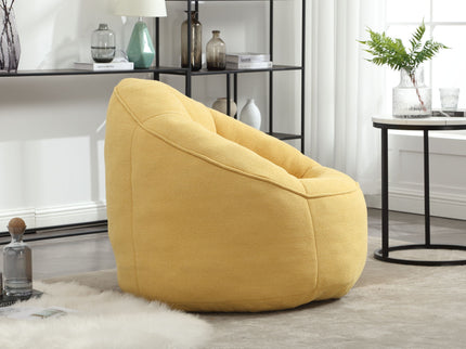Bedding Bean Bag Sofa Chair High Pressure Foam With Footrest