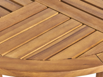 Outdoor Dining Set With Coffee Table And 2 Chairs - Teak