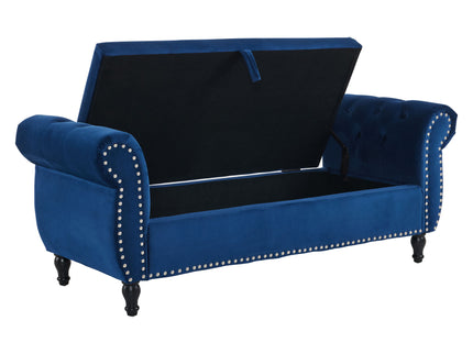 Luxurious Multifunctional Storage Ottoman Bench With Pillow