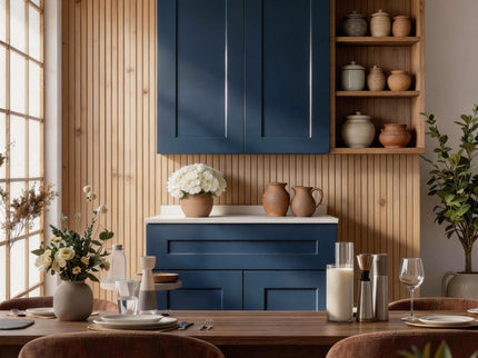 Shaker Wall Cabinet With Soft Close Hinges, Adjustable Shelves, Double Door