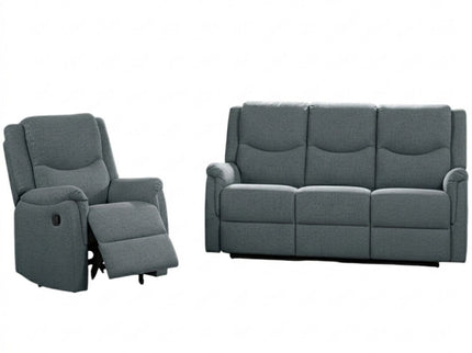 Modern Style Living Room Set, Manual Motion