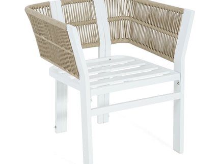 Outdoor Dining Chair, All-Weather Patio Seating For Backyard (Set of 2)
