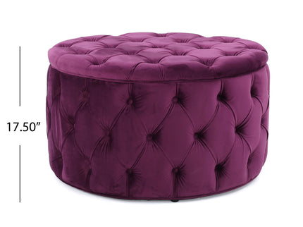 Modern Glam Ottoman