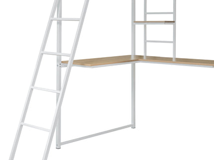 Loft Bed With L Shape Desk And Wardrobe