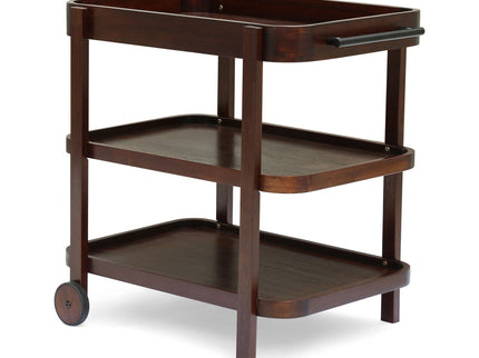 Home Selleck - Bar Cart - Mahogany
