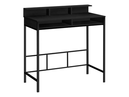 Computer Desk For Home Office, Standing, Storage Shelves, Laptop, Contemporary & Modern