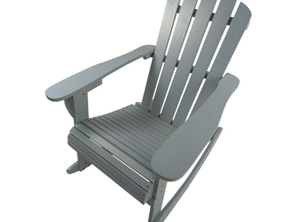 Reclining Outdoor Rocking Adirondack Chair