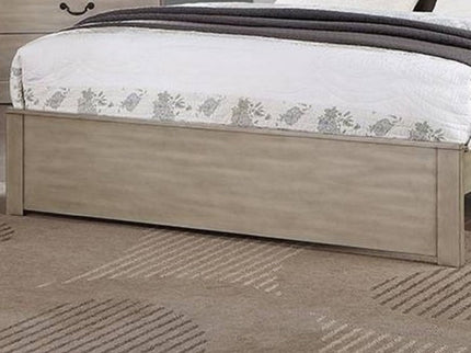 Bed With 2 Panel Headboard