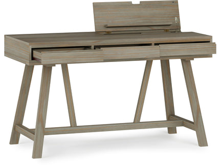 Bowman - Flip Up Desk - Distressed Gray