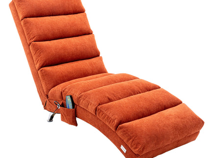 Massage Chaise Lounge Indoor With Remote Control, Ergonomic Electric Massage Lounger