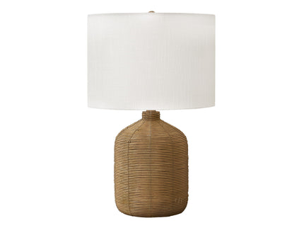 Lighting, Table Lamp, Rattan, Modern