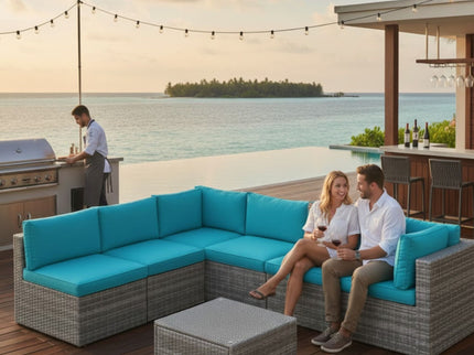 Modern Patio Set With Coffee Table