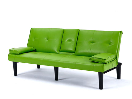 Sofa Bed With Foldable Design And Cup Holder